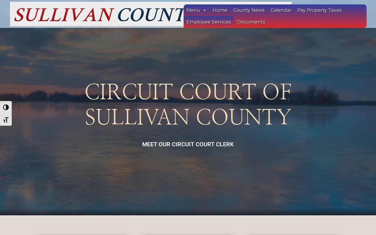 Sullivan County criminal court record office information